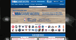 Desktop Screenshot of nbagameworn.com