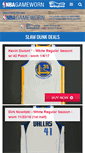 Mobile Screenshot of nbagameworn.com